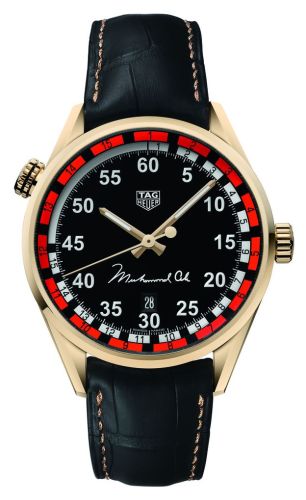 TAG Heuer Carrera Calibre 5 Ring Master 43 Pink Gold / Tribute to Muhammad Ali